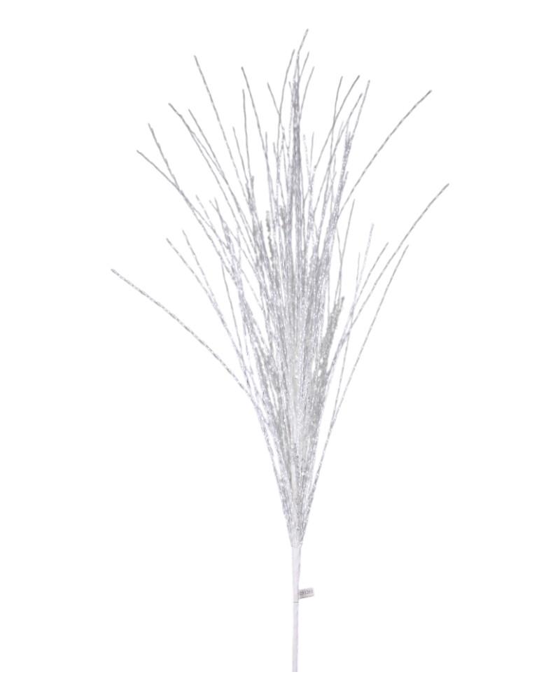 Glitter Pine Spray 33" White