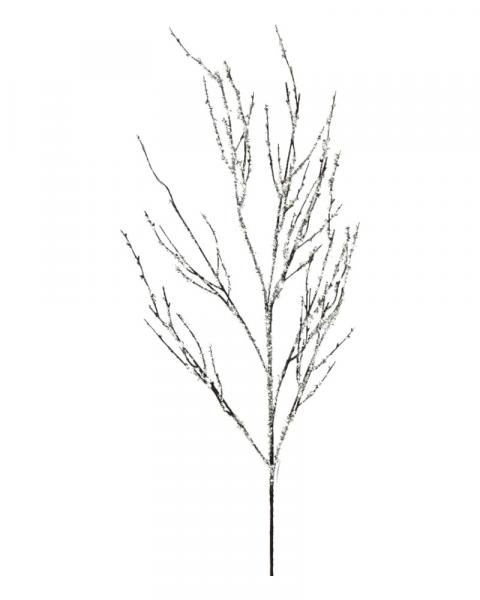 Iced Twig Spray 40" Nat Frost