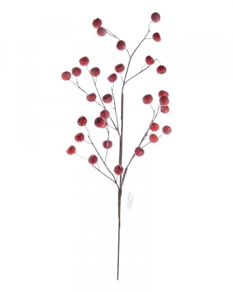 Beaded Crabapple Spray 26" Red
