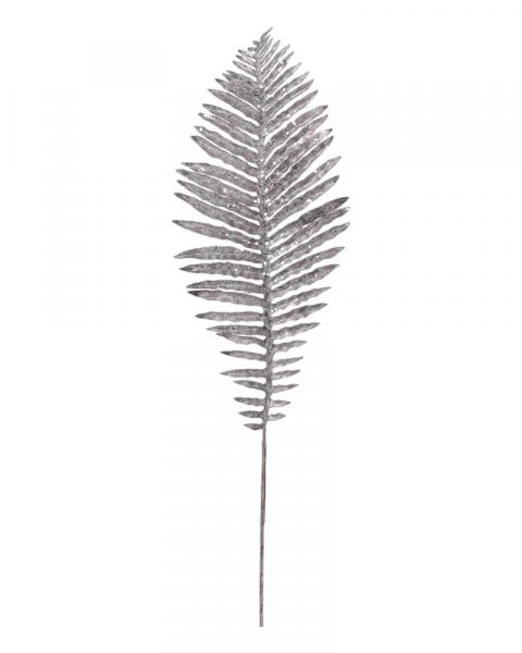 Glittered Fern Spray 36" Brown