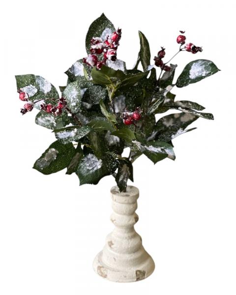 Wintry Salutations Bush 16"