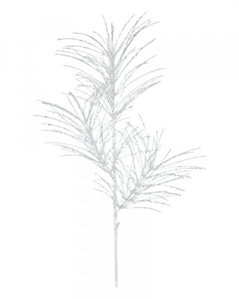 Glitter Grass Spray 31.5" White