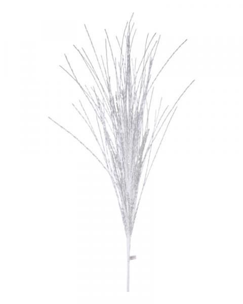 Glitter Pine Spray 33" White