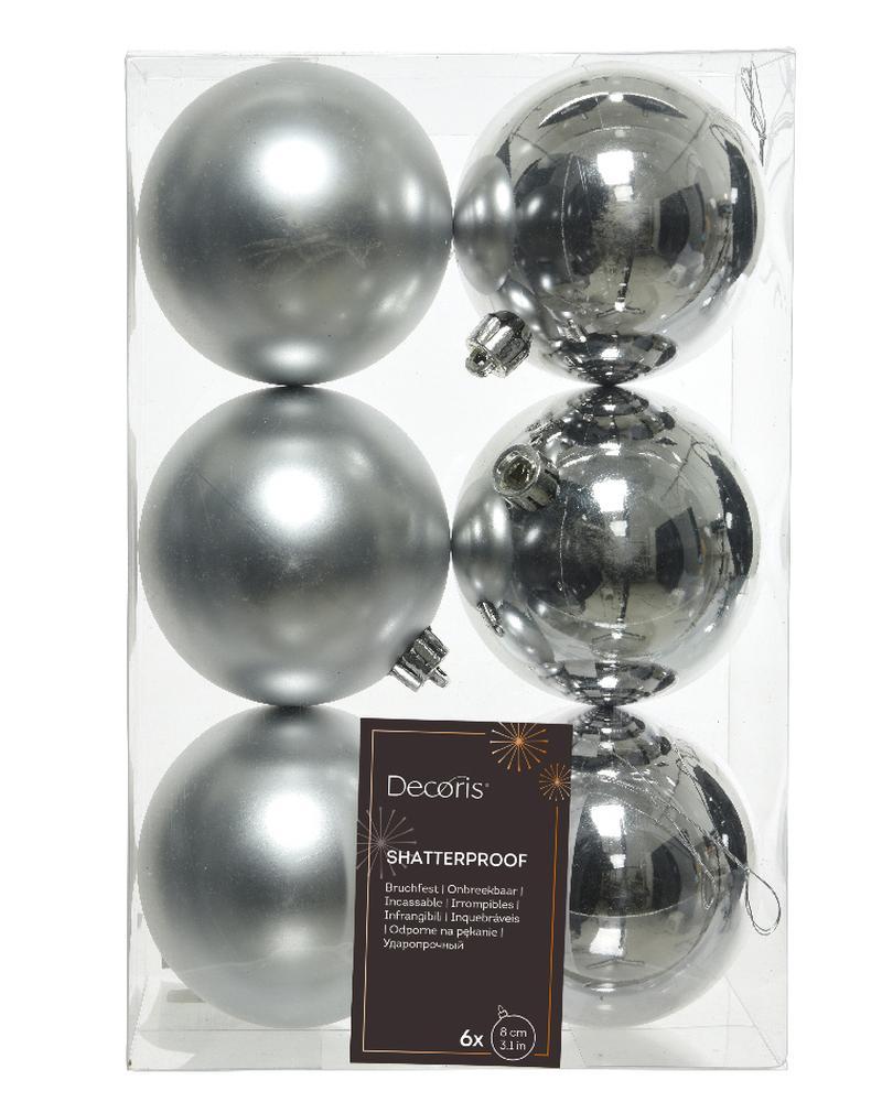 Shatterproof 3.14" Box 6 Silver