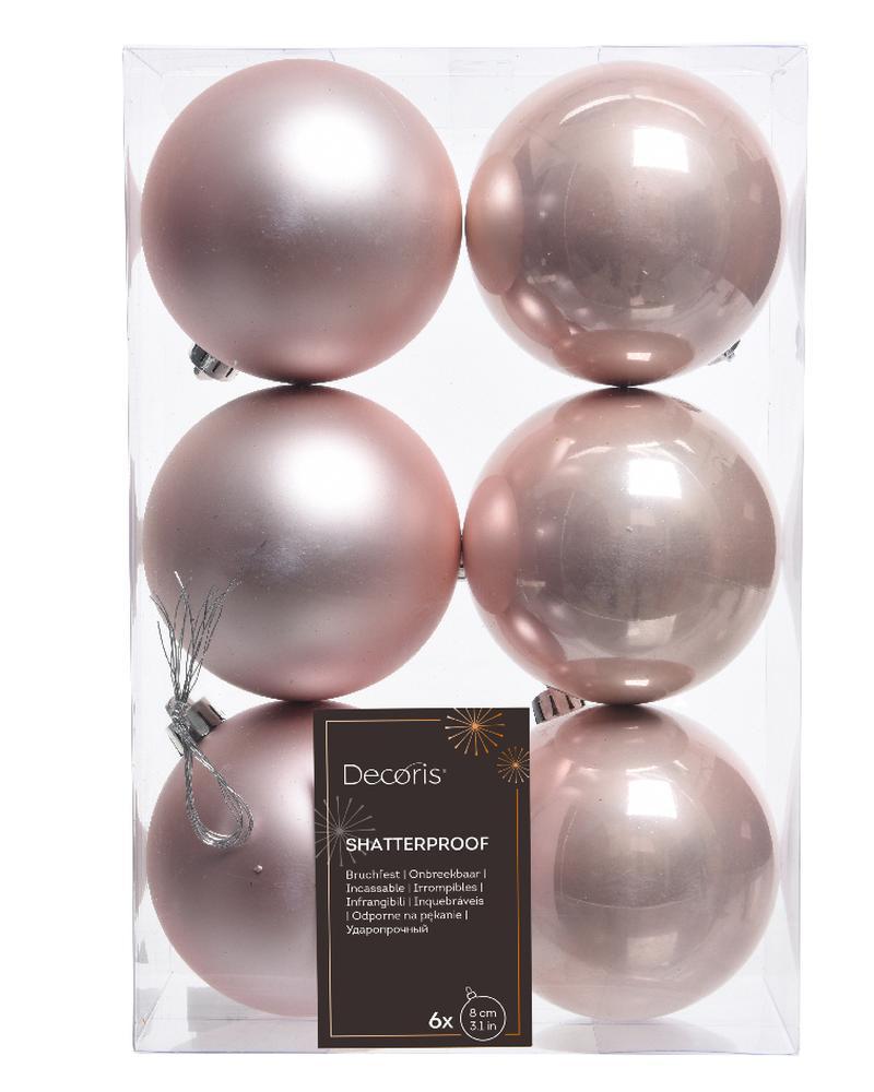 Shatterproof 3.14" Box 6 Pink