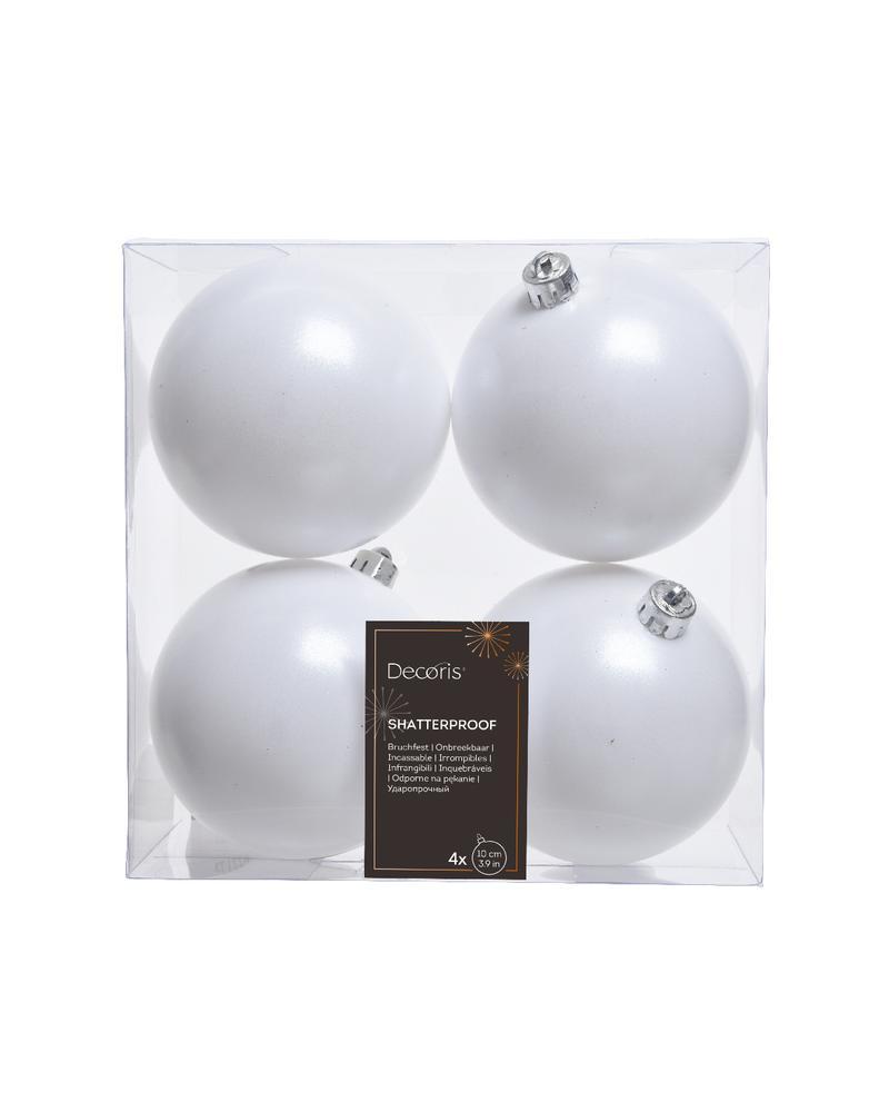 Shatterproof 3.94" Box 4 White