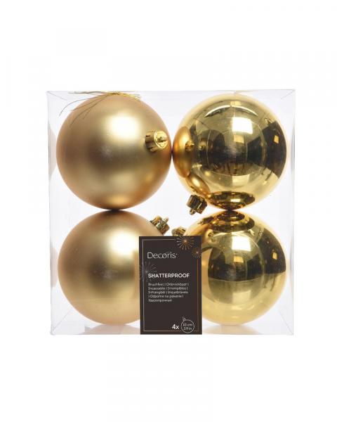 Shatterproof 3.94" Box 4 Light Gold