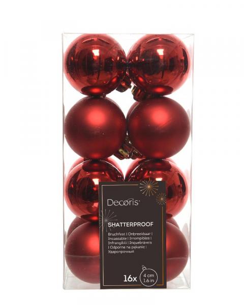 Shatterproof 1.57" Box 16 Red