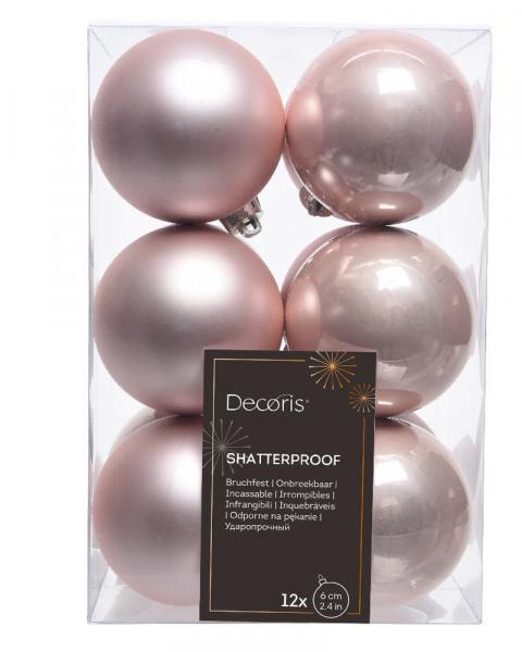 Shatterproof 2.31" Box 12 Pink