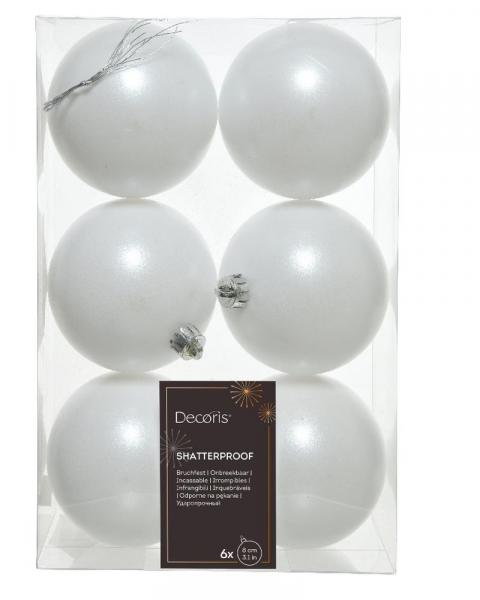 Shatterproof 3.14" Box 6 White