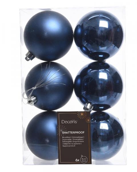 Shatterproof 3.14" Box 6 Night Blue