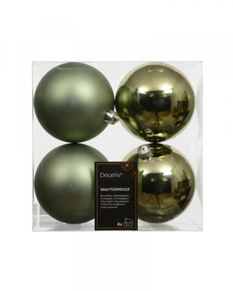 Shatterproof 3.94" Box 4 Rosemary Green