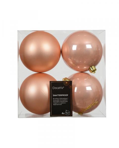 Shatterproof 3.94" Box 4 Peach Pearl