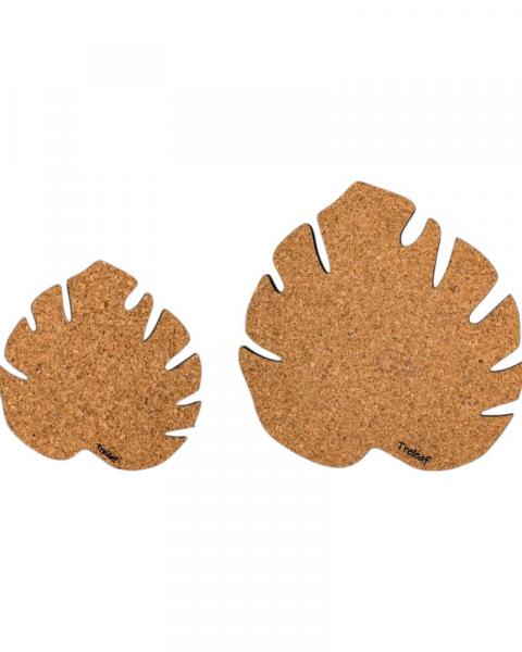 Treleaf Cork Coaster 3"