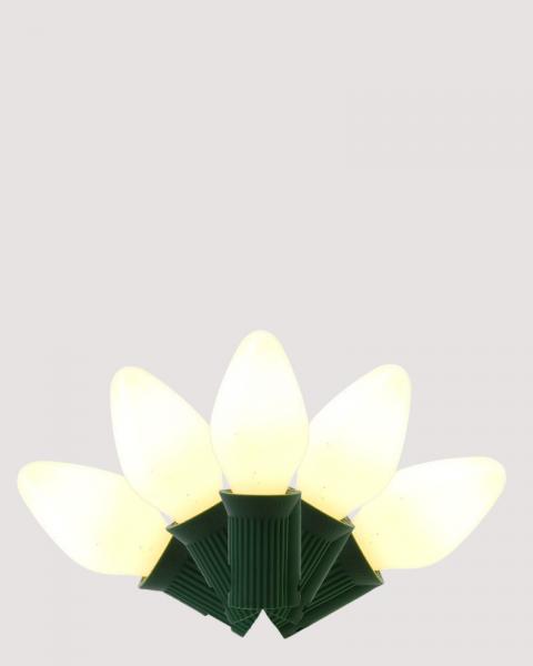 Classic C7 LED Lights 25 Ceramic White