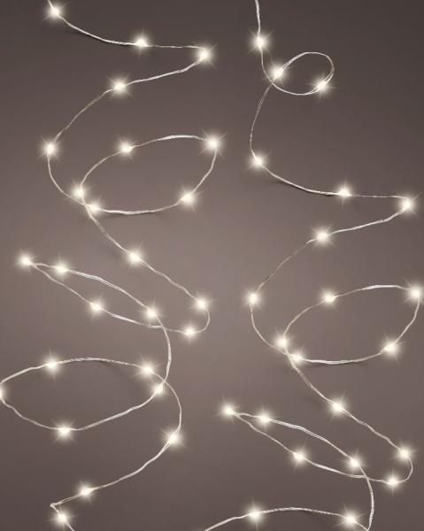 Twinkle 8 Function Micro LED Lights 120 Warm White