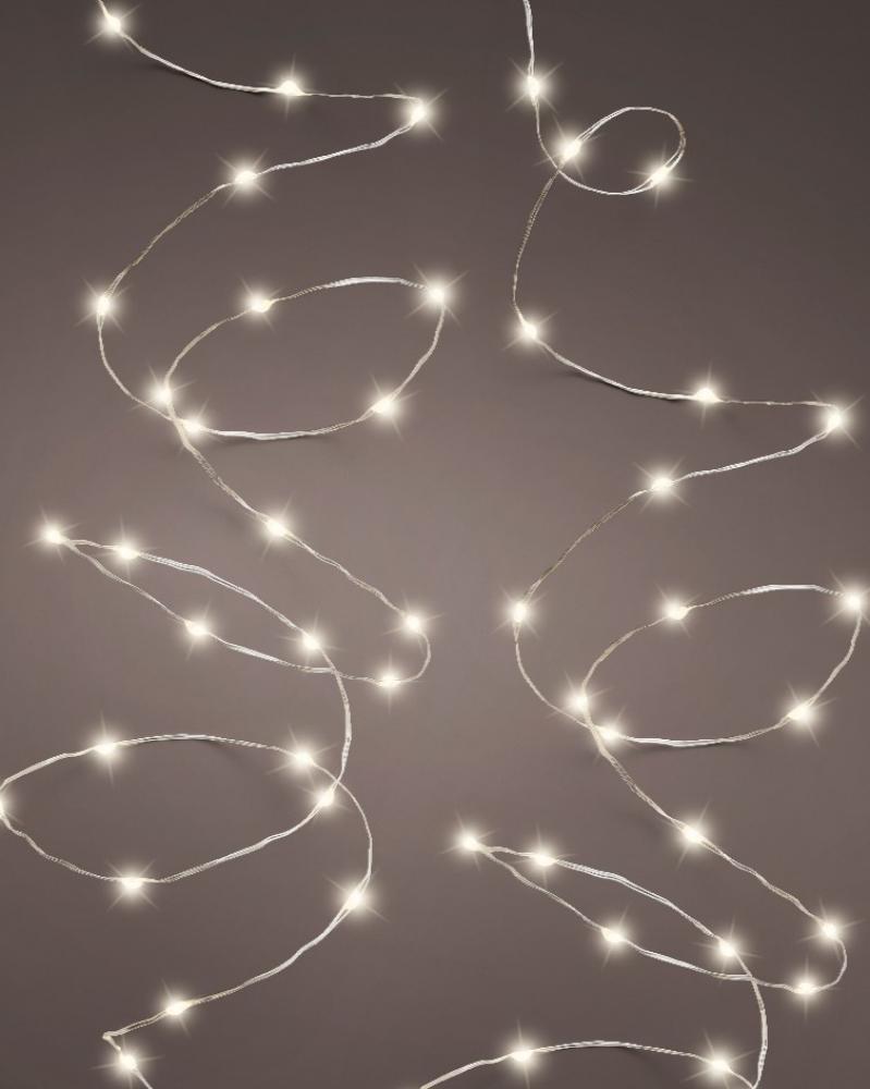 Twinkle 8 Function Micro LED Lights 120 Warm White