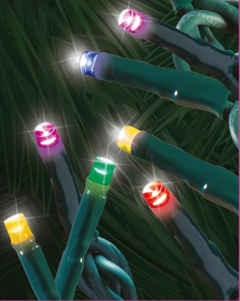 Starry 3mm Micro LED Lights 100 Multi