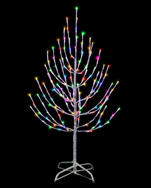 Birch Twig Tree 3' With Multi LED Lights