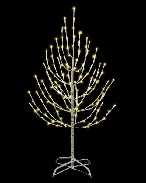 Birch Twig Tree 3' With Warm White LED Lights