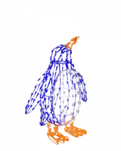 Standing Penguin 30" With LED Lights