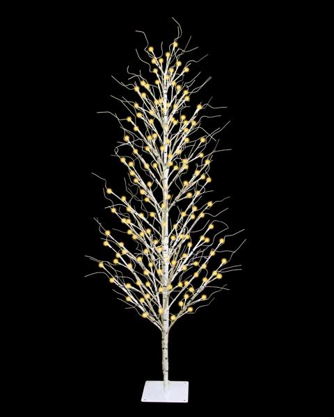 Columnar Birch Tree 5 Foot With 192 Ww Led Lights