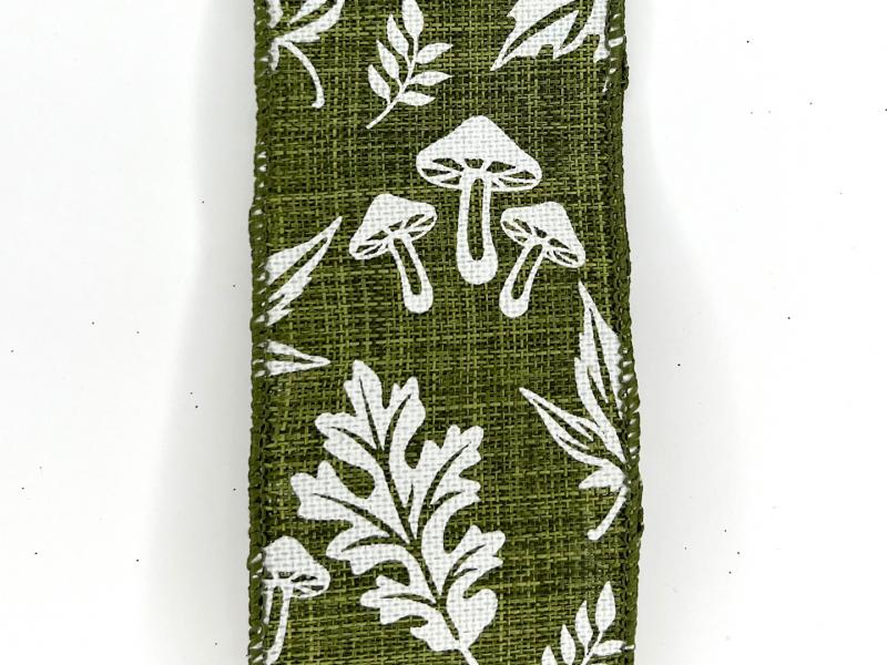 Green Leaves 2.5" 10 Yards