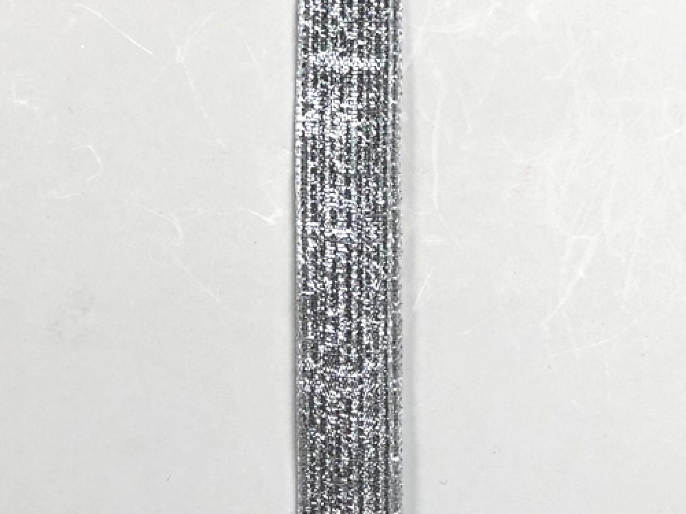 Silver Metallic 5/8" 25 Yards