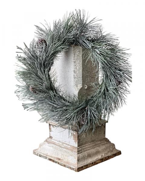 Frosted Emperor Pine Wreath 24"