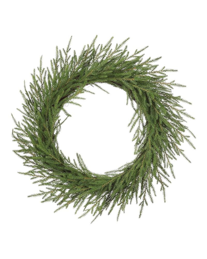 Wreath Soft Cypress 22"