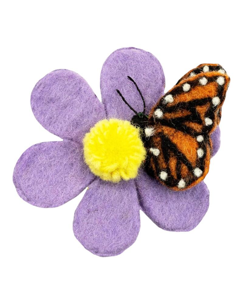 Handmade Blue Butterfly Ornament