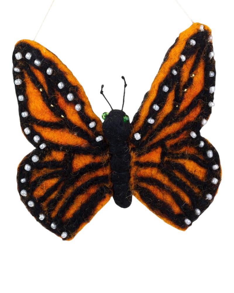 Handmade Monarch Ornament