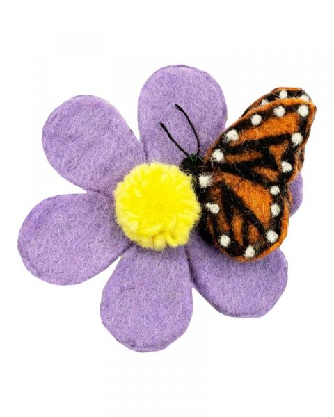 Handmade Blue Butterfly Ornament