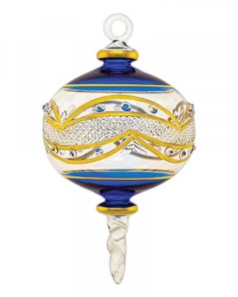 Gold Etched Sphere With Stiple Dots Small Size