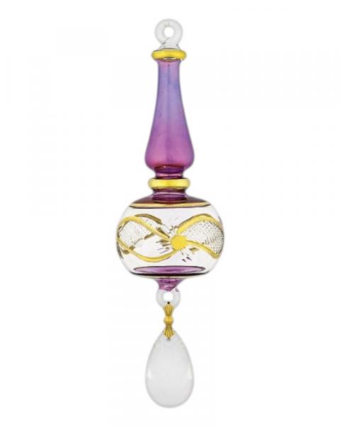 Crystal Gold Etching With Crystal Piece Small Size