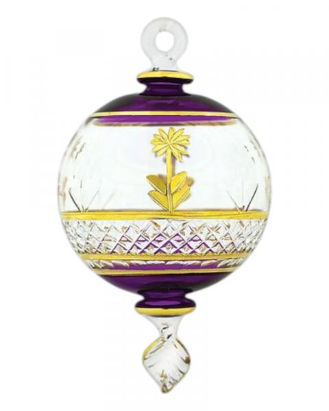 Gold Etched Ball Planting Flower Small Size