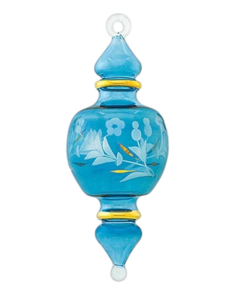 Clear Etched Boxed Ball With Cones Small Size