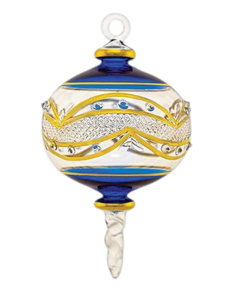 Gold Etched Sphere With Stiple Dots Small Size