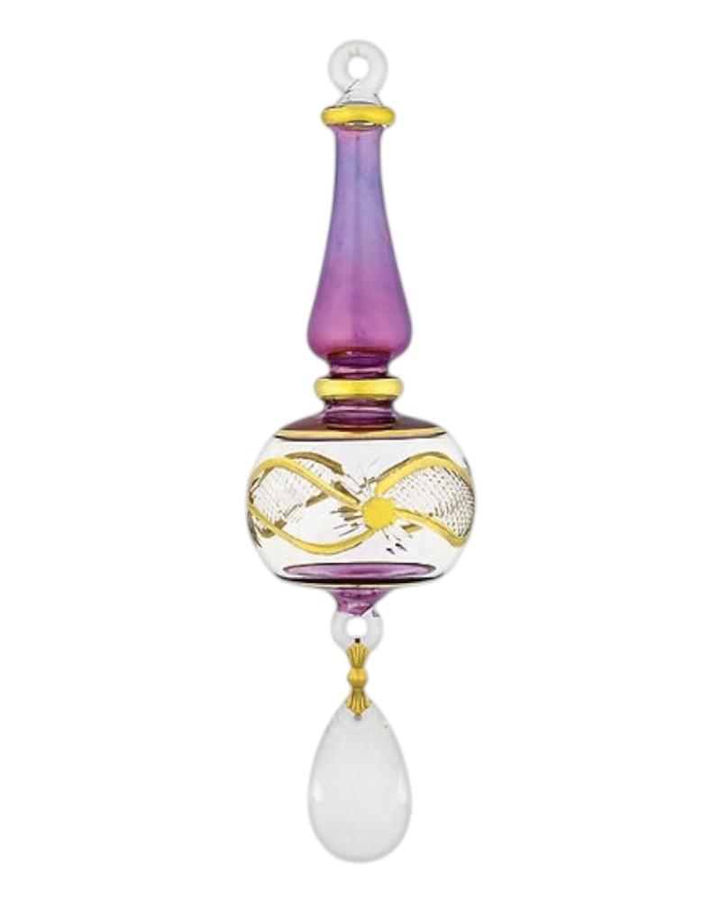 Crystal Gold Etching With Crystal Piece Small Size