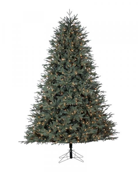 9' Bradbury Blue Spruce With 1400 Color Changing LED Lights