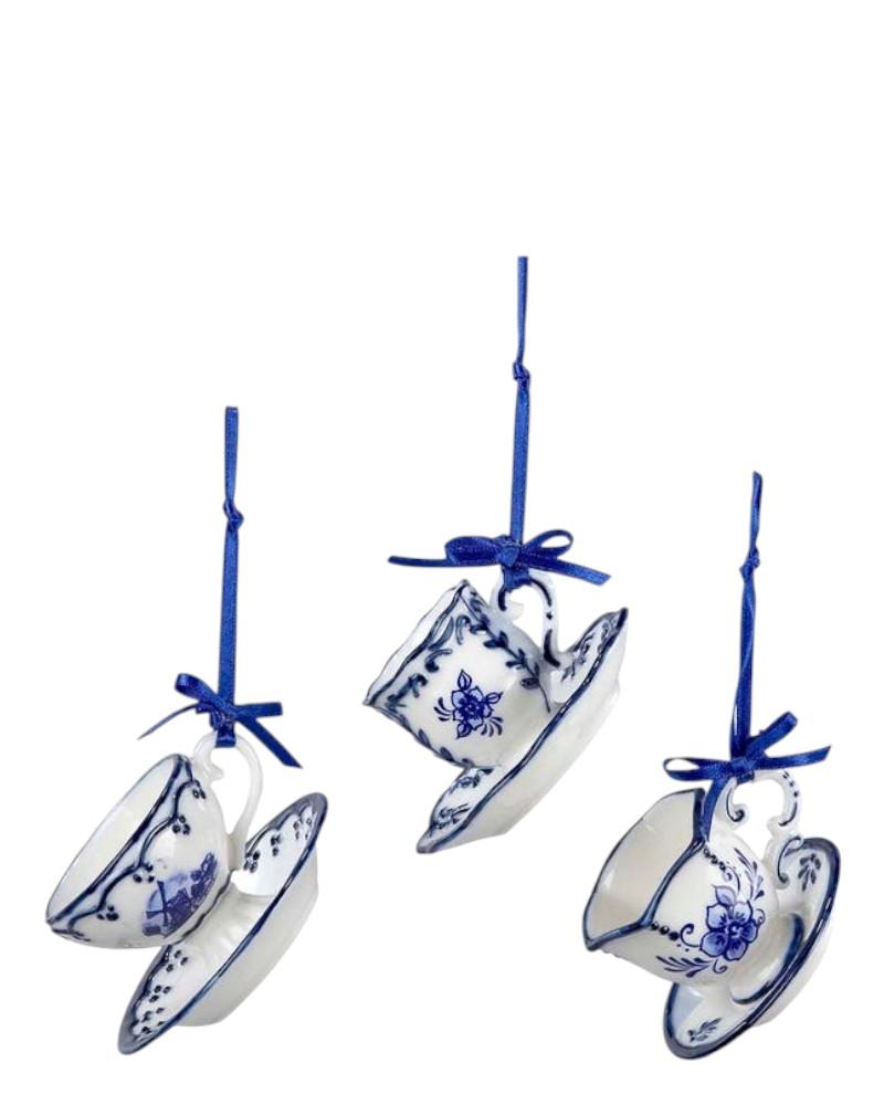 Delft Cup and Saucer Assorted