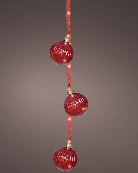 15 Lights Micro LED Bundle Red/Warm White