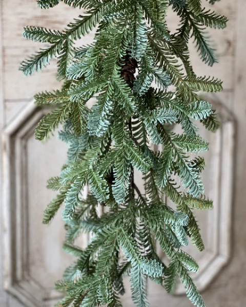 Evergreen Tapestry Garland 6'