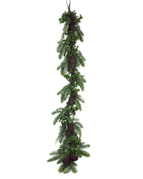 Cedar Pine Mix Garland 5'