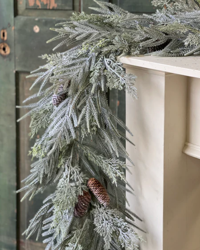 Winter Spendor Pine Garland 6'