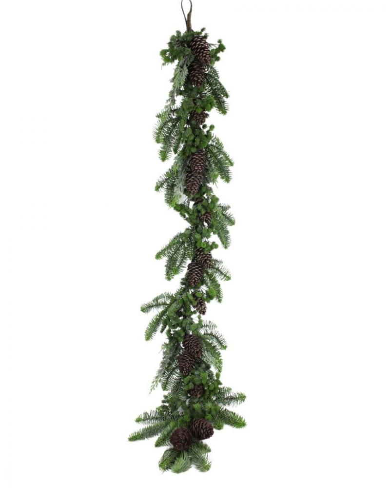 Cedar Pine Mix Garland 5'