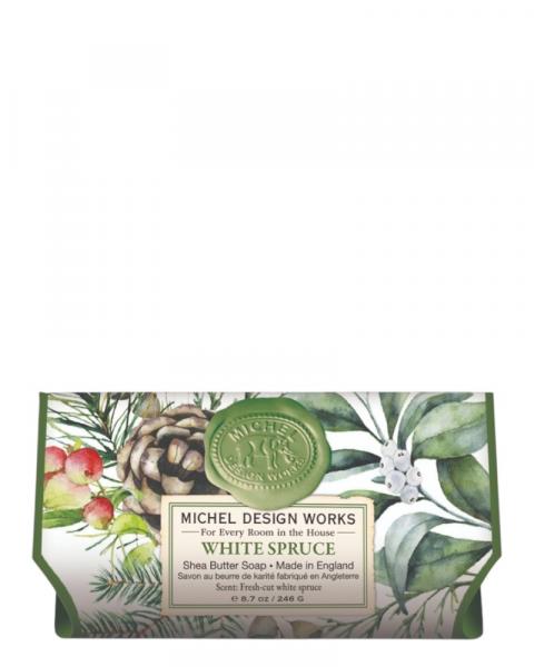 White Spruce Large Soap Bar