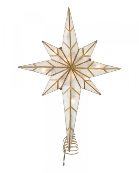 Bethlehem Star Tree Topper 16"