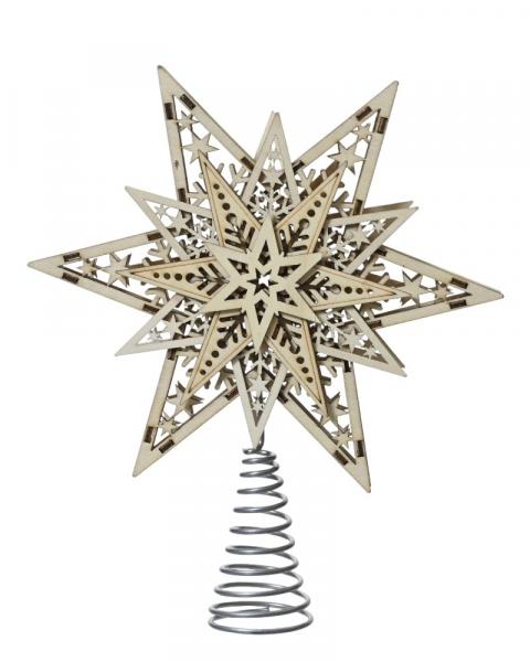 Natural Starburst Tree Topper