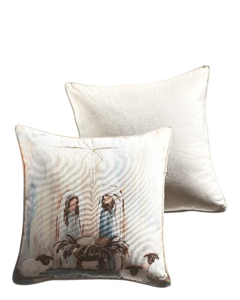 Pillow Holy Family 18"